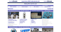 Desktop Screenshot of laserchrom.co.uk